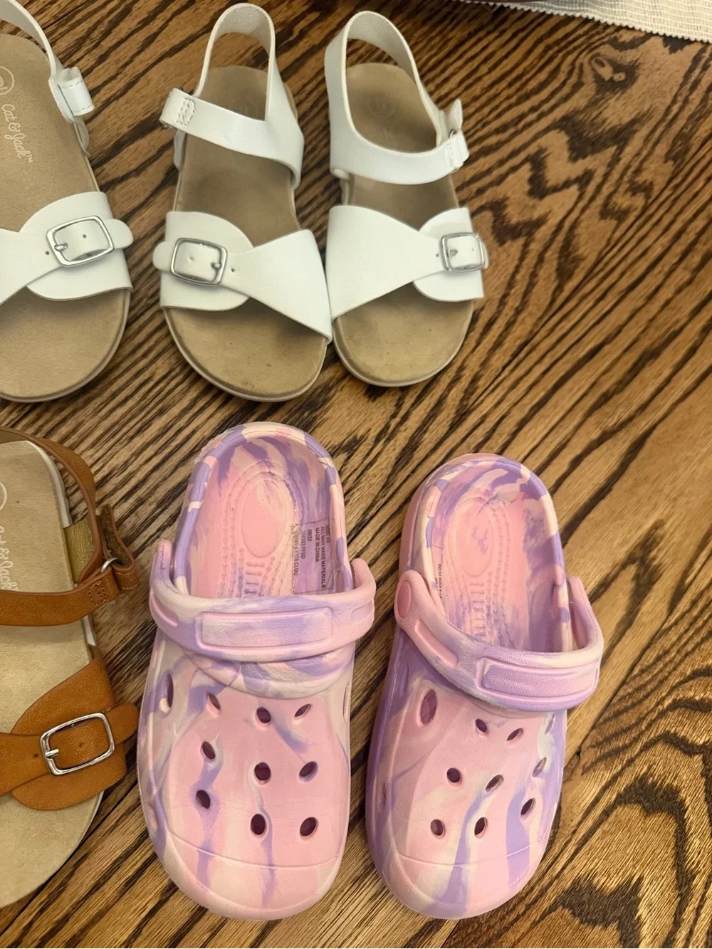 Cat and Jack & Berkley Jensen Bundle of Toddler Girl Sandals Size 9 Toddler